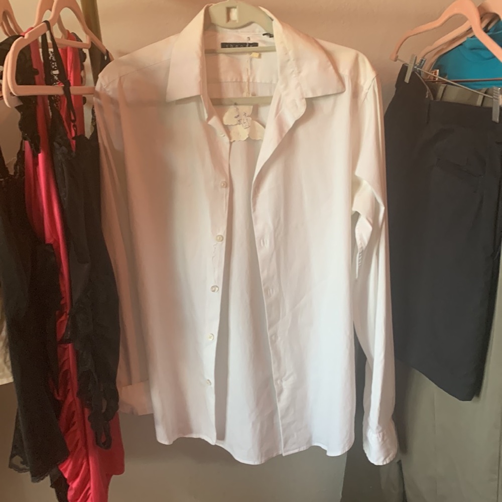 White Theory Button Up - image 2